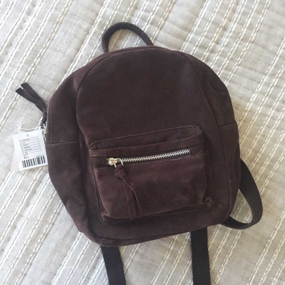 🌿Final Sale🌿 Urban Outfitters Suede Backpack - Picture 7 of 8